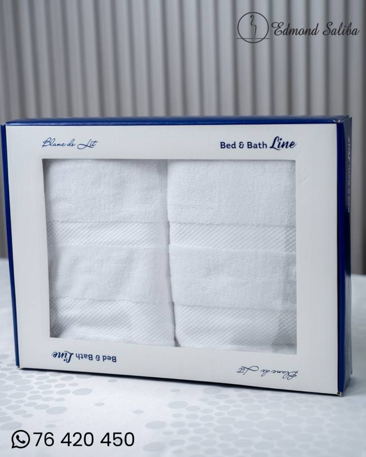 Blanc De Lit Towel Box