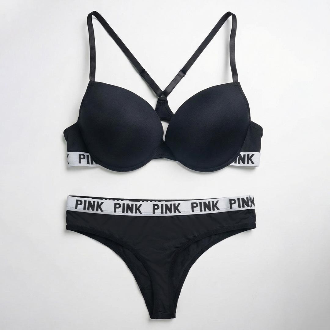 Set pink bra DP015