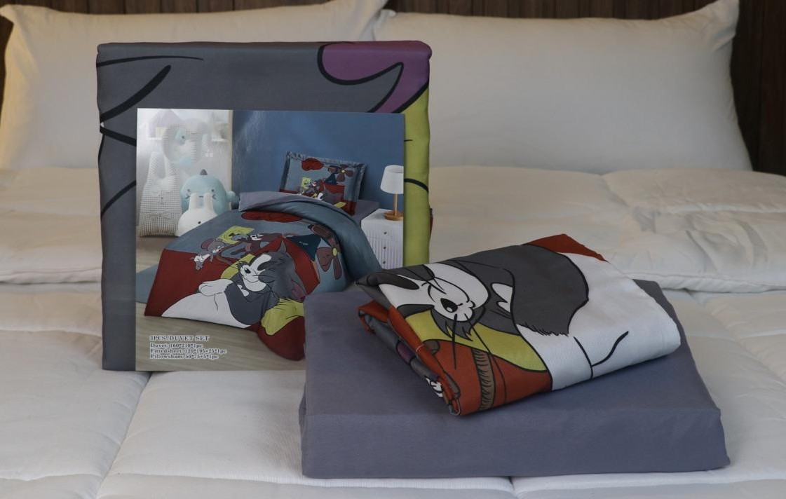 Bed set twin tom and jerry