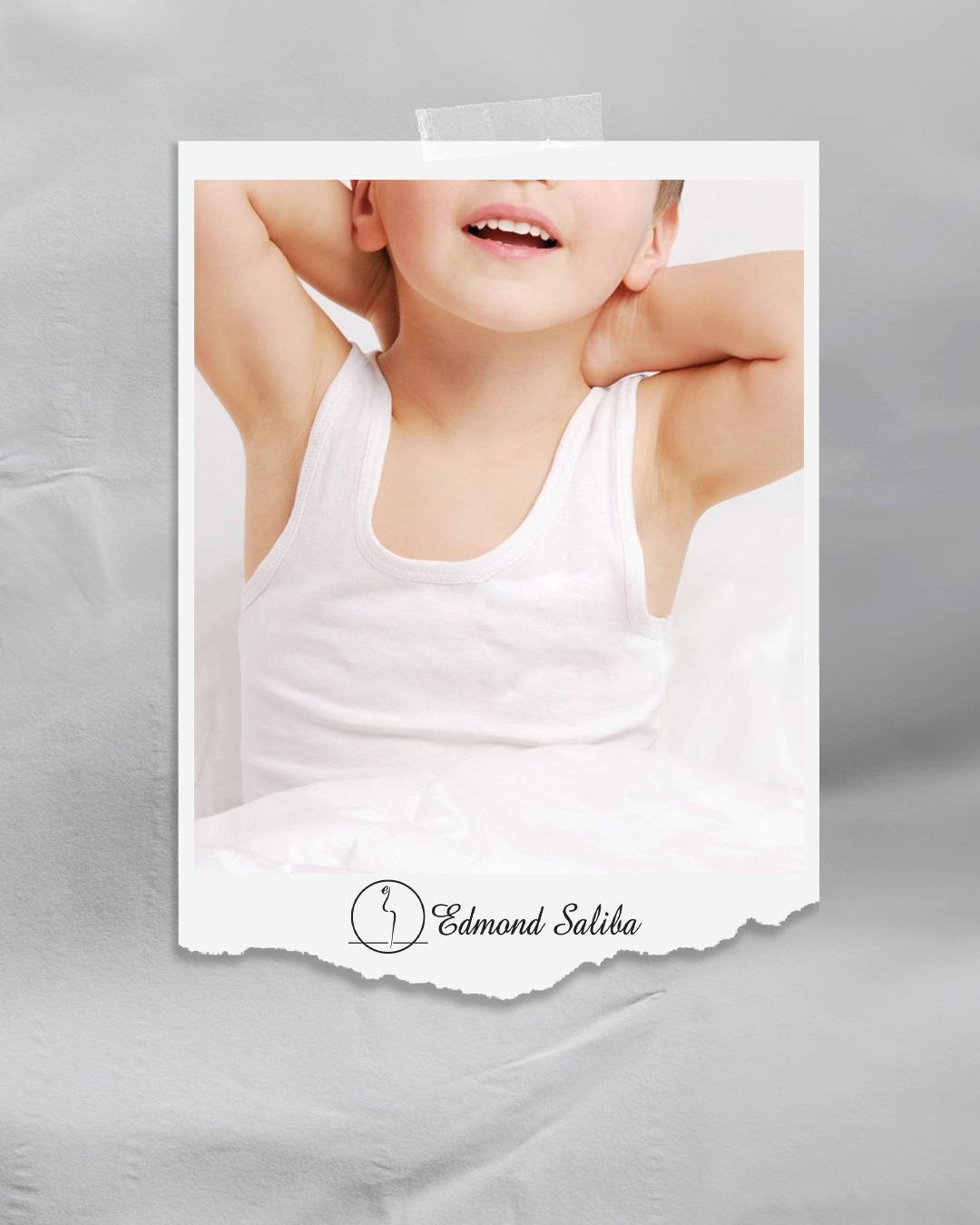 Undershirt bretelle boy doucette