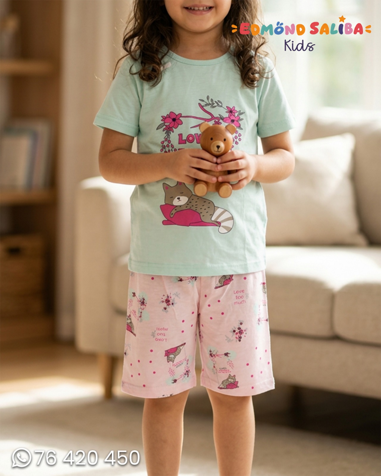 Pyjama Kids Love Cat